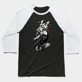 Honda CBR F4i Owl Baseball T-Shirt